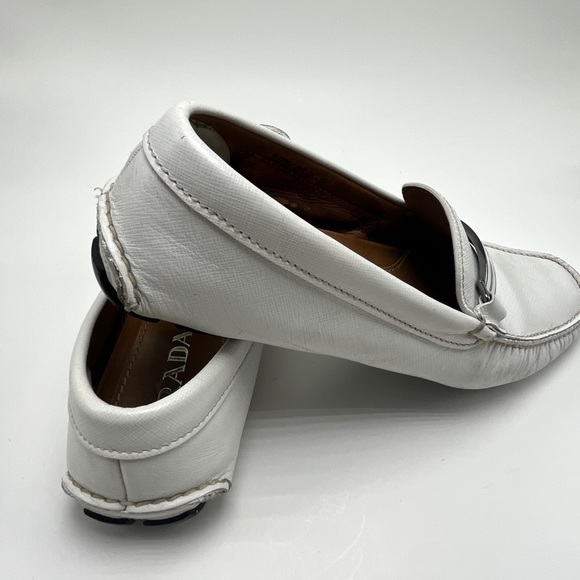 Prada mens leather loafers size 8 - Picture 8 of 11
